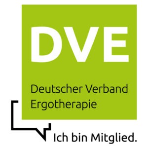 Mitgliedslogo des Deutschen Verbands Ergotherapie (DVE)